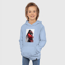 Толстовка детская хлопковая Чэн Хуа Собиратель цветов из Небожителей, цвет: мягкое небо — фото 2