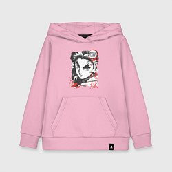 Детская толстовка-худи Клинок рассекающий демонов Ренгоку demon slayer