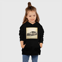 Толстовка детская хлопковая JDM авто, цвет: черный — фото 2