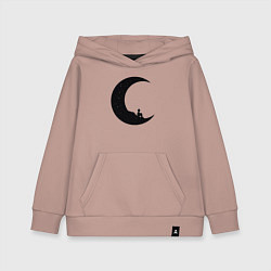 Детская толстовка-худи Moon boy