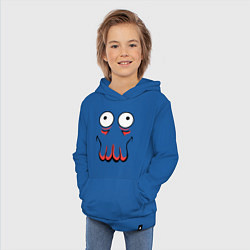 Толстовка детская хлопковая John Zoidberg Face, цвет: синий — фото 2