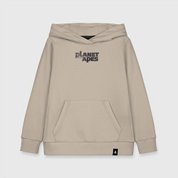 Детская толстовка-худи Planet of the apes logo