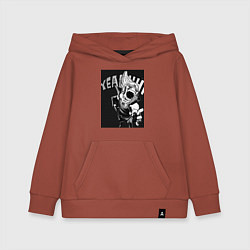 Детская толстовка-худи Моя геройская академия комментатор