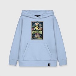 Детская толстовка-худи Коралина все персонажи