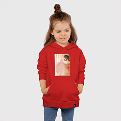 Толстовка детская хлопковая Монолог фармацевта Маомао арт, цвет: красный — фото 2