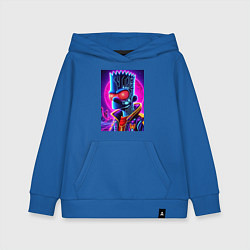 Детская толстовка-худи Cool Bart Simpson - neon glow