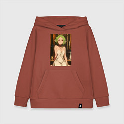 Детская толстовка-худи Реинкарнация безработного Сильфиетта вечернее плат