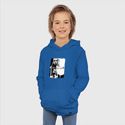 Толстовка детская хлопковая Depeche Mode - Devotional gahan, цвет: синий — фото 2