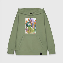 Детская толстовка-худи Монолог фармацевта Жэньши Маомао объятия