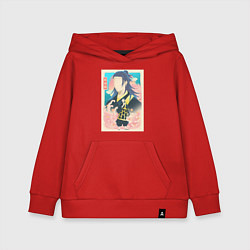 Детская толстовка-худи Магическая битва Кэндзяку камонаритоси