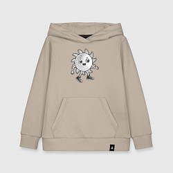 Детская толстовка-худи Солнечный человечек