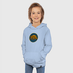 Толстовка детская хлопковая Пикты из Total War: Attila, цвет: мягкое небо — фото 2