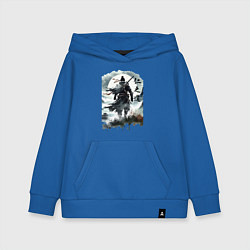 Детская толстовка-худи Призрак Цусимы - Японский самурай