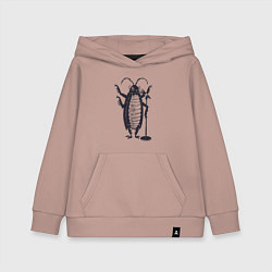 Детская толстовка-худи Тараканчик певец