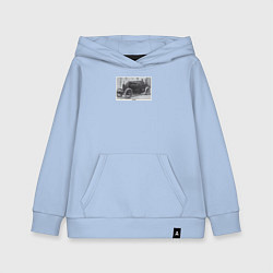 Детская толстовка-худи Retro car Fiat S76