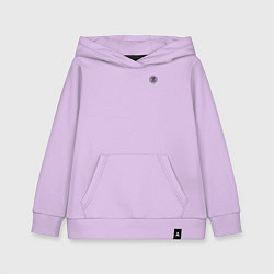 Детская толстовка-худи За веру царя и святую триединую Русь хризма черная