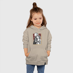 Толстовка детская хлопковая Токийские мстители Кен Рюгуджи Мандзиро Сано, цвет: миндальный — фото 2