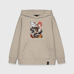 Детская толстовка-худи Человек-бензопила Макима Аки Пауэр Денджи Почита Л