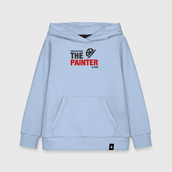 Детская толстовка-худи Не бойся художник здесь