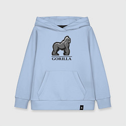 Детская толстовка-худи Горилла