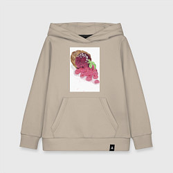 Детская толстовка-худи Ну вот, рассыпала