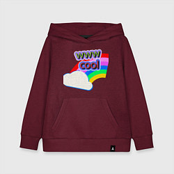 Детская толстовка-худи Rainbow Vibes