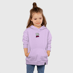 Толстовка детская хлопковая GTA vice city game logo, цвет: лаванда — фото 2