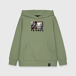 Детская толстовка-худи Halloween friends black friday