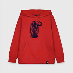 Детская толстовка-худи Космическая керосиновая лампа