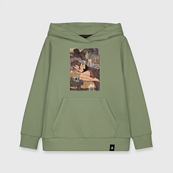 Детская толстовка-худи Ведьма арт