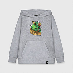 Детская толстовка-худи Велосипедное путешествие