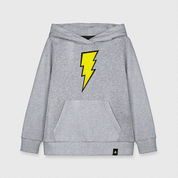 Детская толстовка-худи Shazam and Black Adam logo