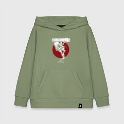 Детская толстовка-худи Человек-бензопила Пауэр луна