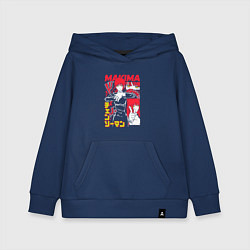 Детская толстовка-худи Человек-бензопила - Makima