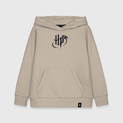 Детская толстовка-худи Harry Potter logo