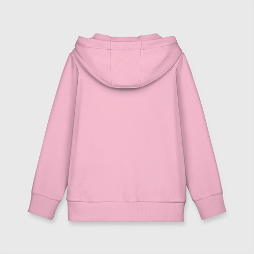 Детская толстовка-худи Стучать не умею - бокс / Светло-розовый – фото 2
