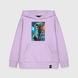 Детская толстовка-худи Гарри Поттер - киберпанк