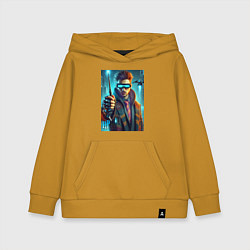 Детская толстовка-худи Повзрослевший Гарри Поттер - нейроарт