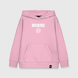 Детская толстовка-худи Twenty one pilots - logo