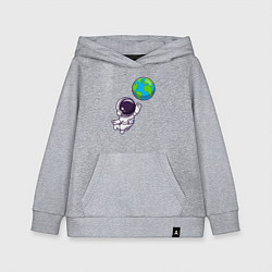 Детская толстовка-худи Прикосновение планеты