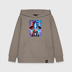 Детская толстовка-худи Гарри Поттер юниор - неоновое свечение