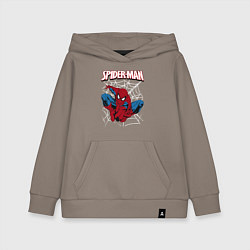 Детская толстовка-худи Человек паук