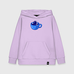 Детская толстовка-худи Космос в кружке