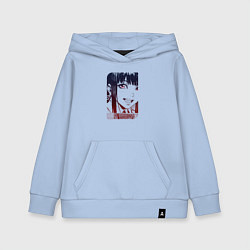 Детская толстовка-худи Улыбчивая девушка