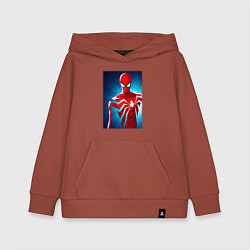 Детская толстовка-худи Новый человек паук игра