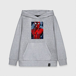 Детская толстовка-худи Человек паук три паука