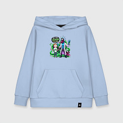 Детская толстовка-худи We are Venom slime - Rick and Morty