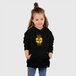 Толстовка детская хлопковая Wu-Tang tiger style, цвет: черный — фото 2