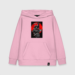 Детская толстовка-худи Кровавый японский самурай