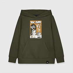 Детская толстовка-худи Том и Джерри - тосты